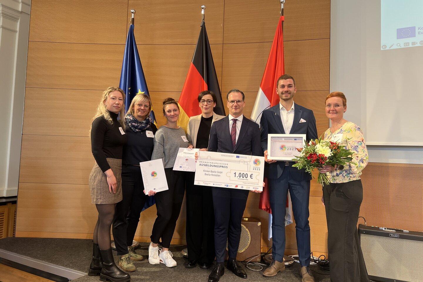 Recura Akademie - Brandenburgischer Ausbildungspreis geht an den Neurocampus Heilstätten der Kliniken Beelitz mit ihrer Akademie